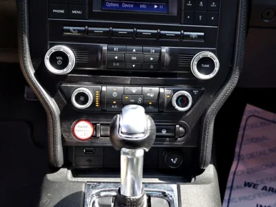 2016 Ford Mustang Fastback 6 Cylinders Engine Blue Black Sedan GCC Specs