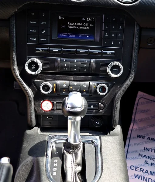 2016 Ford Mustang Fastback 6 Cylinders Engine Blue Black Sedan GCC Specs