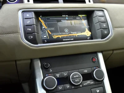 2016 Land Rover Range Rover Evoque Dynamic 4 Cylinders Engine Red Beige Crossover