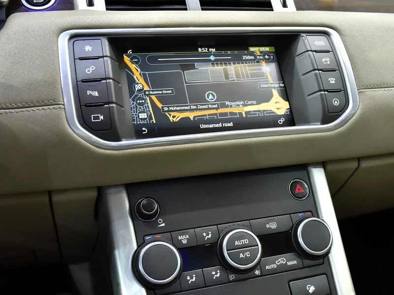 2016 Land Rover Range Rover Evoque Dynamic 4 Cylinders Engine Red Beige Crossover