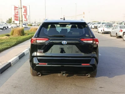 2023 Toyota Rav 4 XSE Hybrid 4 Cylinders Engine Black SUV Very Clean Car