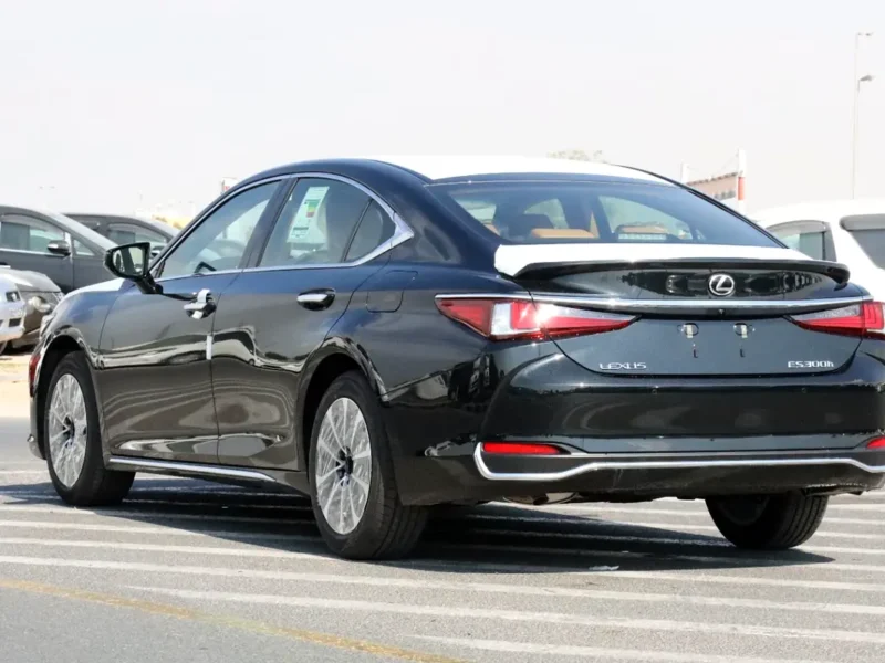 2025 Lexus ES-Series 2.5L SEDAN Other Hybrid 4 Cylinder Engine Black Tan