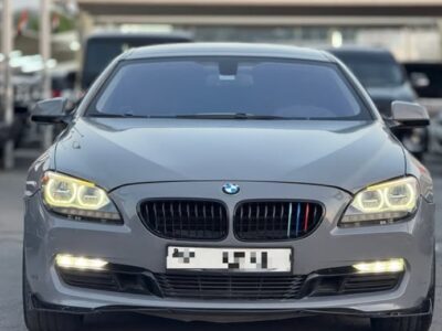 2013 BMW 650i Gran Coupe 4.4L V8 Engine Gulf Spec Full Option Grey Tan