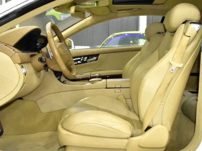 2011 Mercedes-Benz CL-Class CL 63 AMG 8 Cylinders Engine White Beige Coupe
