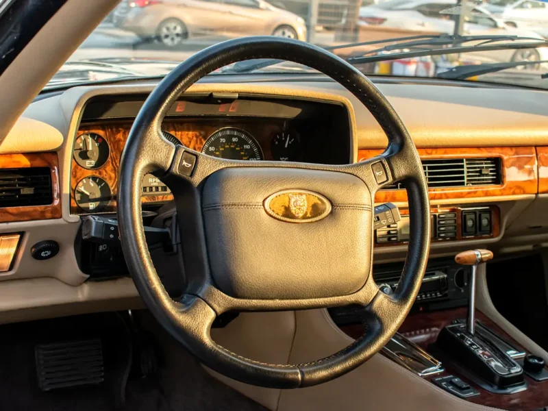 1991 Jaguar XJS V12 Engine Green Beige Coupe EXCELLENT CONDITION