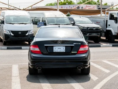 2008 Mercedes-Benz C-Class C250 6 Cylinders Engine Black Sedan Clean Car