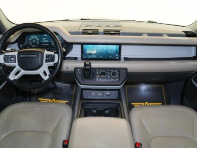 2022 Land Rover Defender HSE 3.0L turbocharged V6 Grey Tan SUV