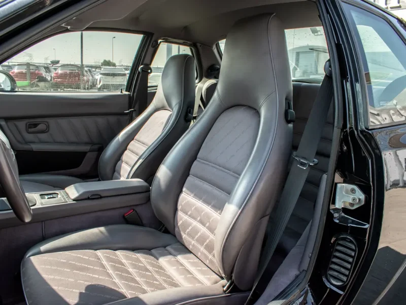 1992 Porsche 968 Club Sport 4 Cylinders Engine Black Grey Coupe
