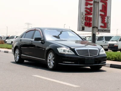2012 Mercedes-Benz S-Class S 550 6 Cylinders Engine Petrol Black Sedan