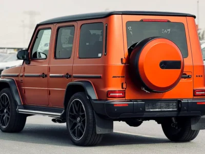 2023 Mercedes-Benz G-Class G 63 AMG ORANGE MAGNO DOUBLE NIGHT PACKAGE