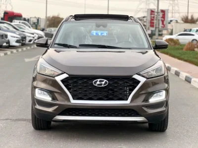 2020 Hyundai Tucson Platinum 4 Cylinders Engine Petrol Brwon Black SUV