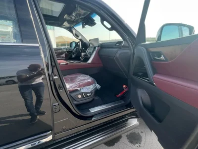 2025 Lexus LX 600 Signature 3.5L FULL 25 SPEAKERS MARK LEVINSON Black Maroon SUV