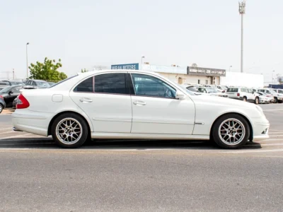 2007 Mercedes-Benz E-Class E 350 6 Cylinders Petrol Engine White Black Sedan