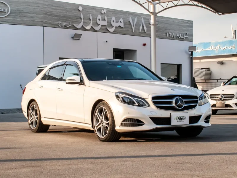 2016 Mercedes-Benz E-Class E400 Hybrid 4.5 B GRADE Clean Title White Black