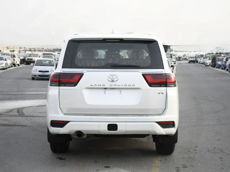 2025 Toyota Land Cruiser 4.0L 6 Cylinders Engine High AT Petrol White Black SUV