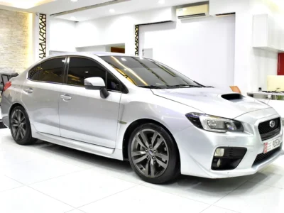 2017 Subaru WRX WRX 4 Cylinders Engine Silver Black Sedan GCC Spec