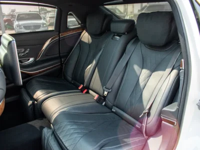 2015 Mercedes-Maybach S-Class Other 8 Cylinder Engine White Black Sedan