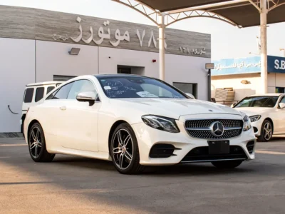 2019 Mercedes-Benz E-Class E450 4Matic Neat and Clean Condition White Red