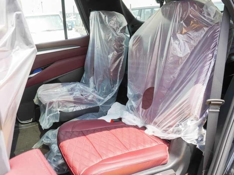 2025 Cadillac Escalade 6.2 Liter V8 Cylinders Engine Black Red SUV GCC Specs