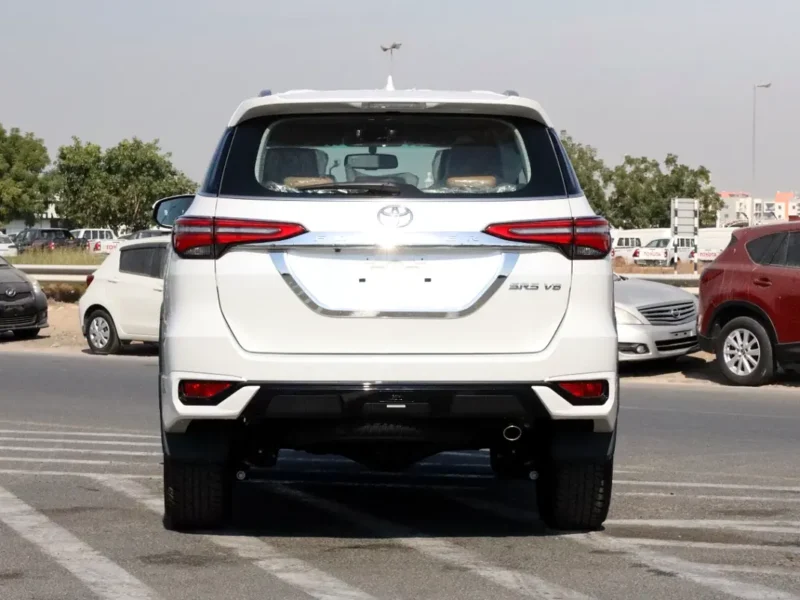 2025 Toyota Fortuner SR5 6 Cylinders Engine White Tan SUV GCC Specs