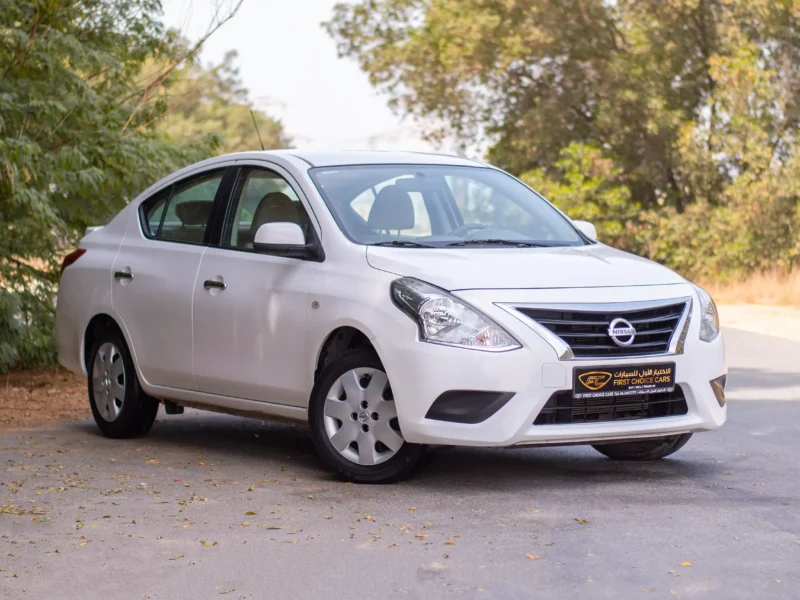 2022 Nissan Sunny SV 1.5L 4 Cylinder Engine White Beige GCC Specs FWD