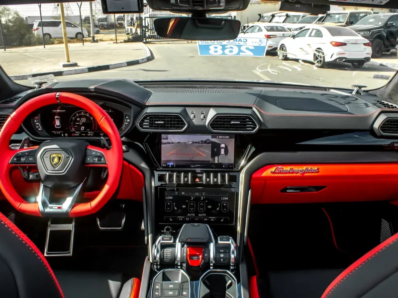 2024 Lamborghini Urus S 8 Cylinder Engine Petrol Black Red SUV