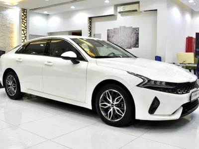 2023 Kia K5 STD 4 Cylinders Engine Petrol White Beige Sedan GCC Spec