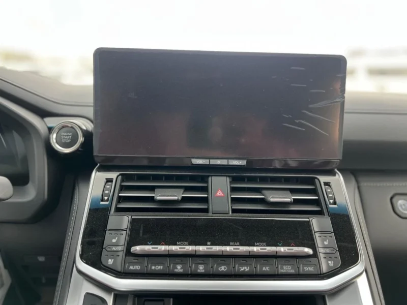 2025 Toyota Land Cruiser VXR 3.3L 6 Cylinder Engine Diesel White Red SUV