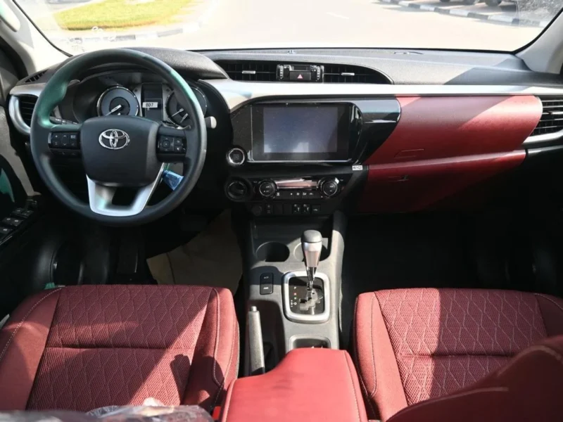 2025 Toyota Hilux S GLX 2.4L 4 Cylinder Engine 4WD AT Diesel White Red