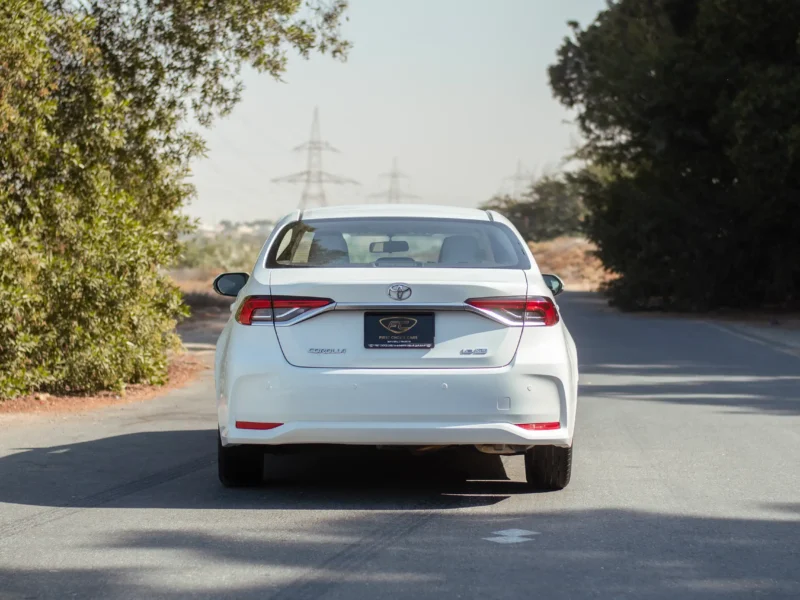2022 Toyota Corolla XLI 1.6L 4 Cylinders Engine White Grey GCC Specs