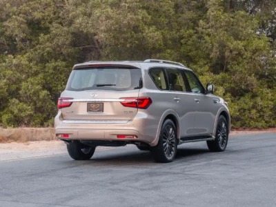 2023 Infiniti QX80 Luxury 5.6L 8 Cylinders Engine Grey Brwon SUV GCC Specs