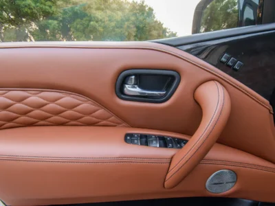 2023 Infiniti QX80 Luxury 5.6L 8 Cylinders Engine Grey Brwon SUV GCC Specs