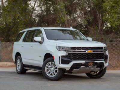 2023 Chevrolet Tahoe LS 5.3L 8 Cylinders Engine White Beige SUV GCC Specs