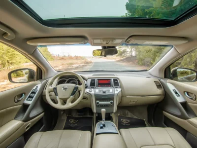 2015 Nissan Murano SL 3.5L 6 Cylinders Engine Grey Beige SUV GCC Specs