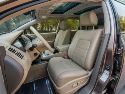 2015 Nissan Murano SL 3.5L 6 Cylinders Engine Grey Beige SUV GCC Specs