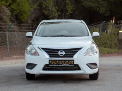 2023 Nissan Sunny SV GCC Specs 4 Cylinder Engine White Beige Sedan