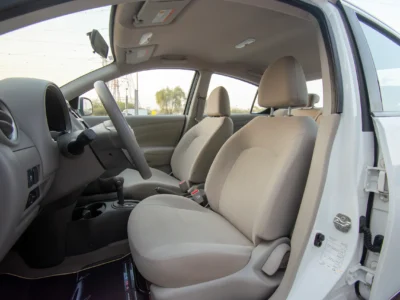 2023 Nissan Sunny SV GCC Specs 4 Cylinder Engine White Beige Sedan