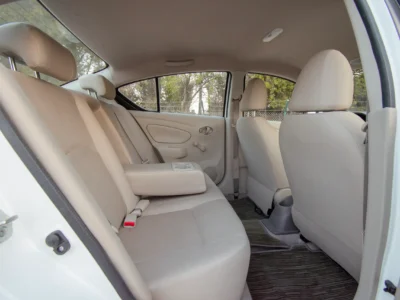 2023 Nissan Sunny SV GCC Specs 4 Cylinder Engine White Beige Sedan