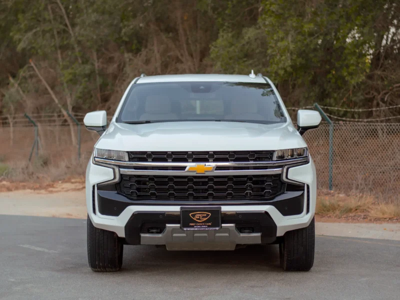 2023 Chevrolet Tahoe LS 5.3L 8 Cylinders Engine White Beige SUV GCC Specs