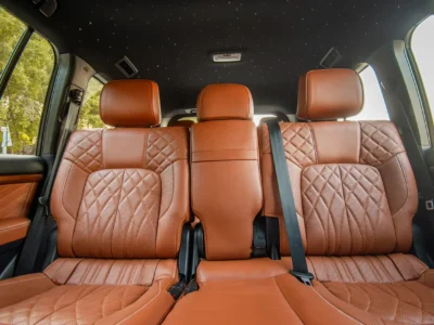 2016 Toyota Land Cruiser GXR 5.7L 8 Cylinders Engine White Brown SUV