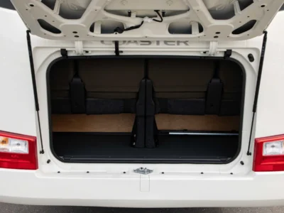 2025 Toyota Coaster HI ROOF 23S D 4.0L MT STD RD White Brown