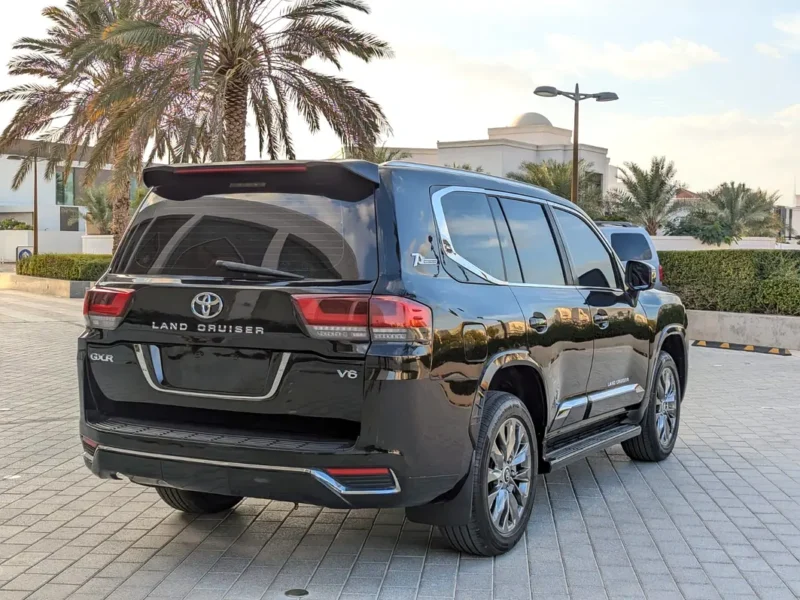 2008 TOYOTA LAND CRUISER FACELIFTED 2025 V6 4.0L Black Brown SUV GCC