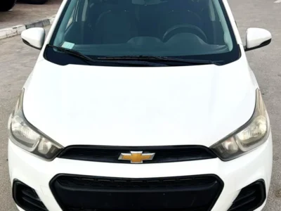 2016 Chevrolet Spark Other 4 Cylinders Petrol Engine White Black Sedan GCC