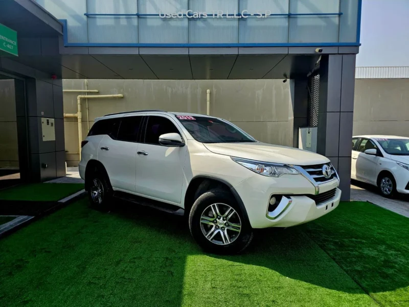 2019 Toyota Fortuner EXR 2.7 Liter V4 Cylinder Engine 4WD White Tan SUV