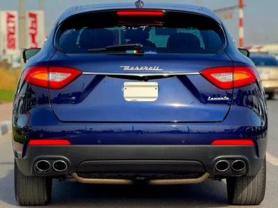 2017 Maserati Levante Standard 6 Cylinder Petrol Engine Blue Brown SUV