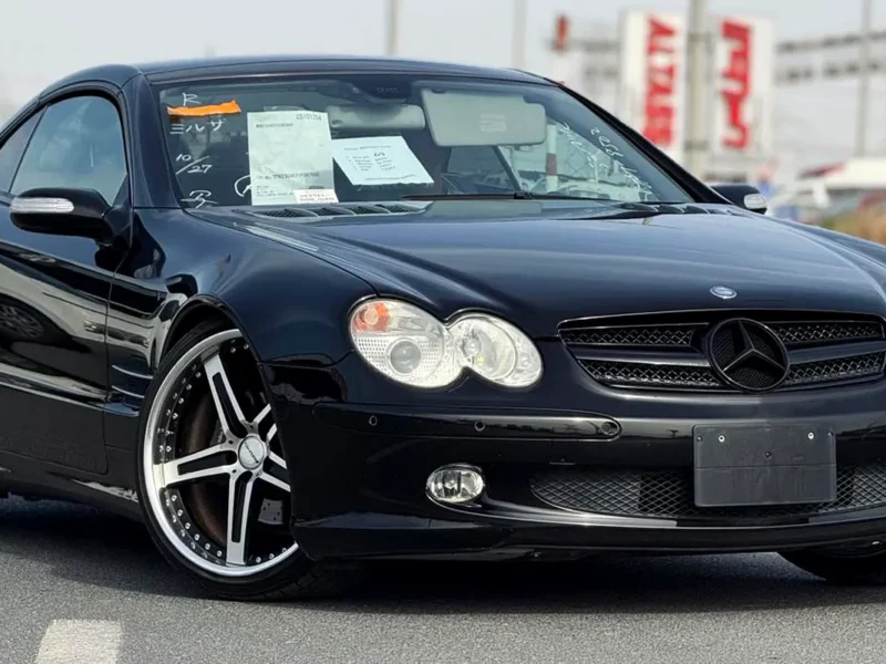 2005 Mercedes-Benz SL-Class SL 350 6 Cylinder Petrol Engine Black Convertible