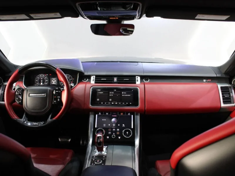 2022 Land Rover Range Rover Sport SVR 5.0L Supercharged V8 Blue Red SUV