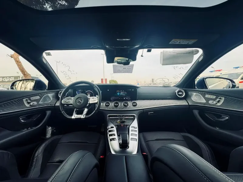 2021 Mercedes-Benz AMG GT 43 4Matic Plus 6 Cylinders Petrol Engine Blue Black Sedan