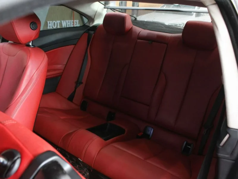 2014 BMW 435i M Sport 3.0 Liter 6 Cylinder Petrol Engine White Red Coupe