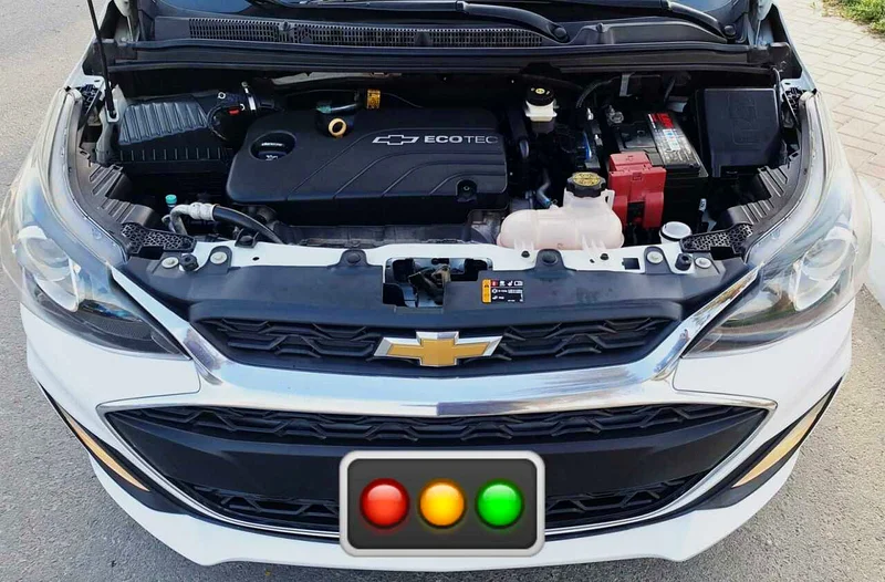 2019 Chevrolet Spark Other 4 Cylinder petrol Engine White Black Hatchback GCC